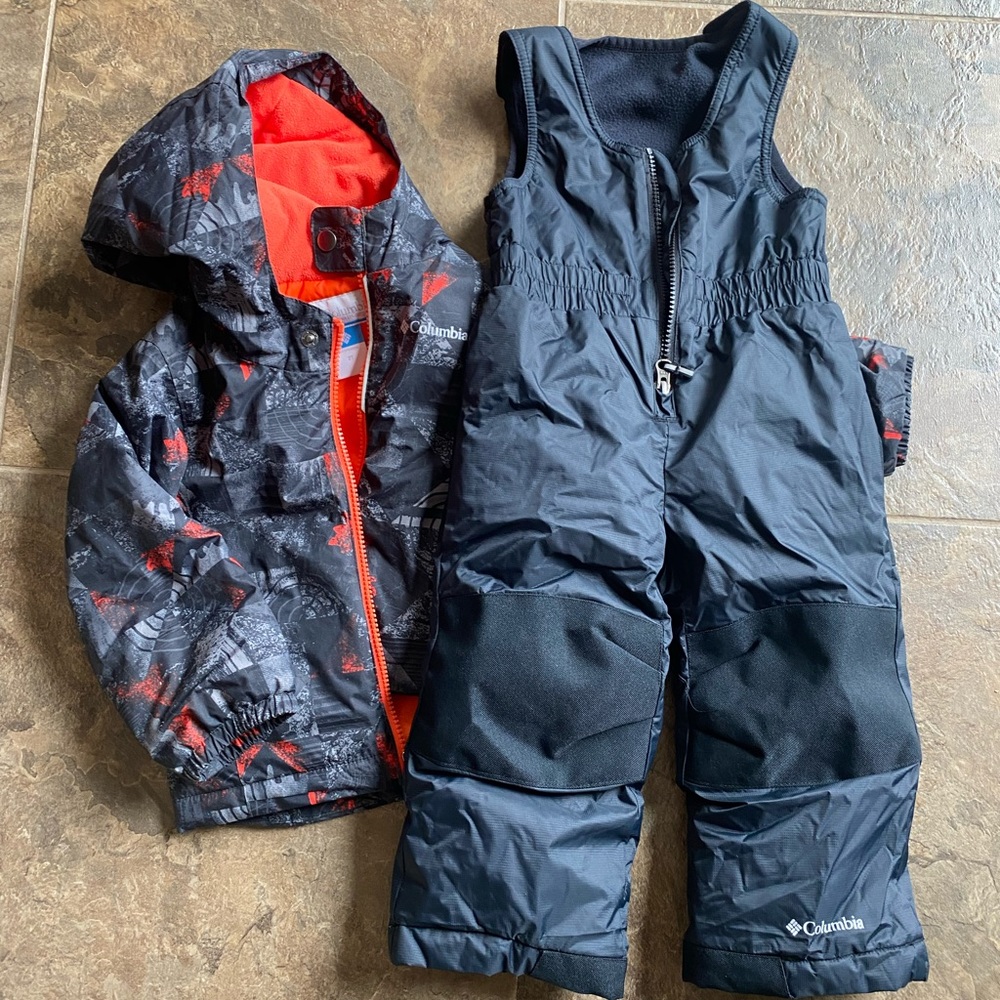 Toddler boy Columbia winter set